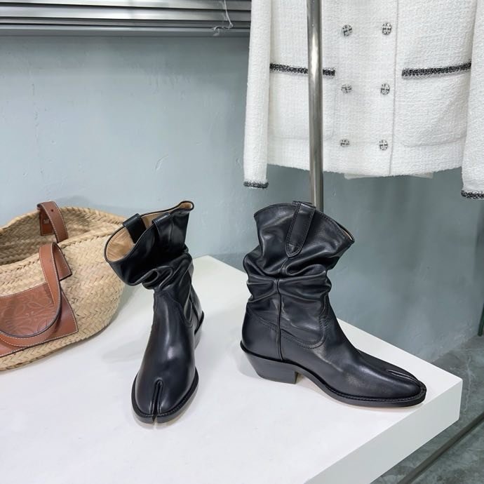 Кожаные ботильоны Tabi Balloon 30 фото 4