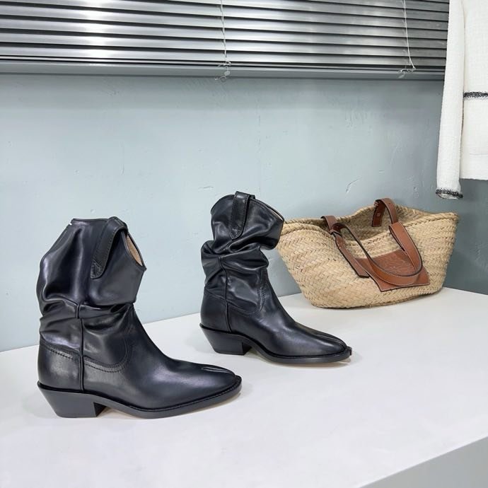 Кожаные ботильоны Tabi Balloon 30 фото 6