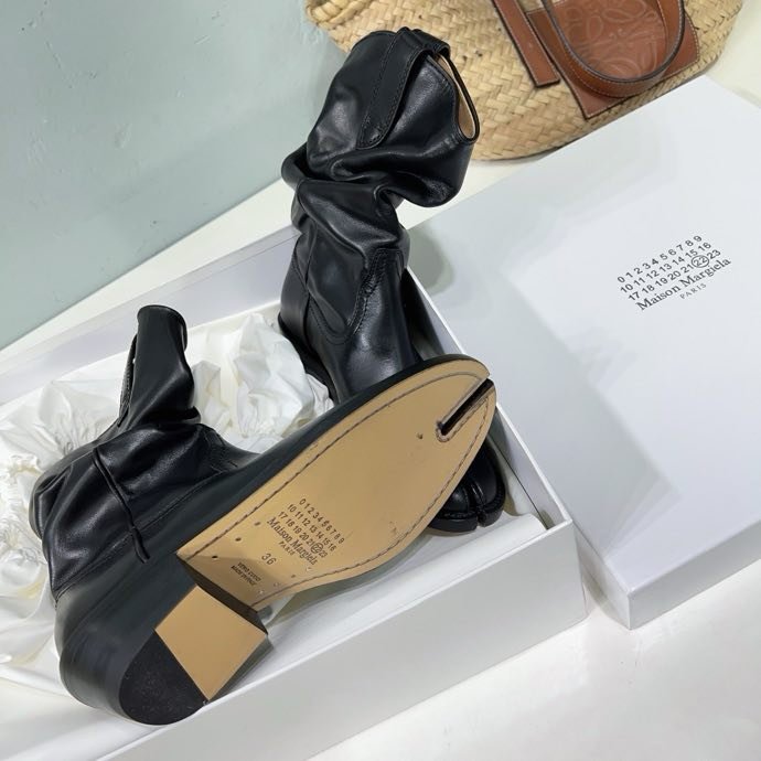 Кожаные ботильоны Tabi Balloon 30 фото 9