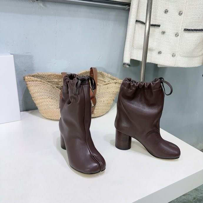 Шкіряні ботильйони Tabi Balloon 80