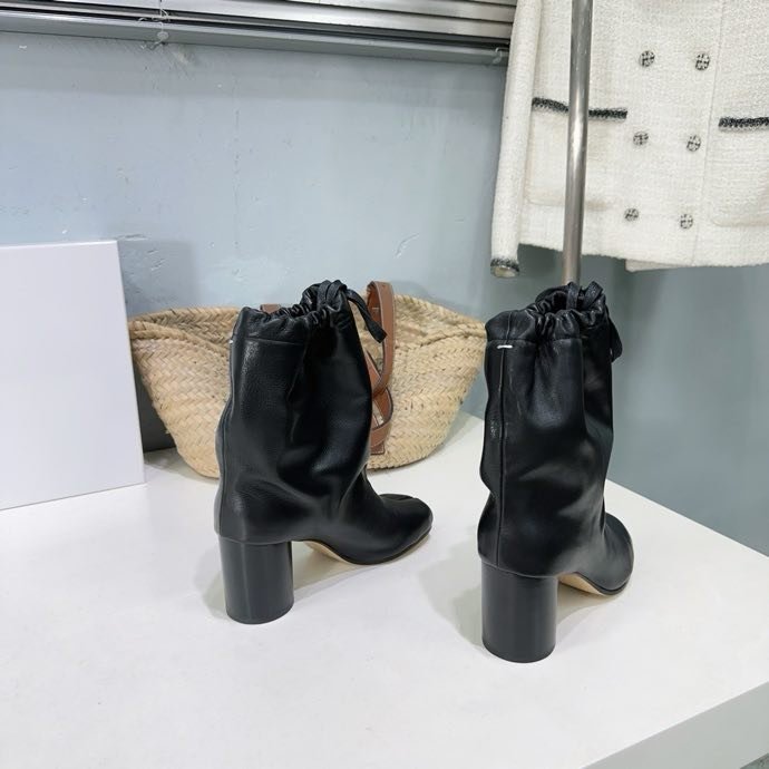 Кожаные ботильоны Tabi Balloon 80 фото 3