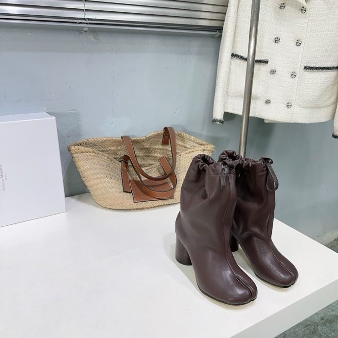 Шкіряні ботильйони Tabi Balloon 80 фото 5