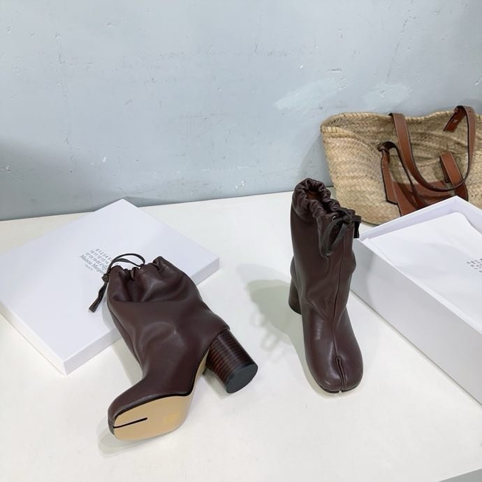 Шкіряні ботильйони Tabi Balloon 80 фото 6