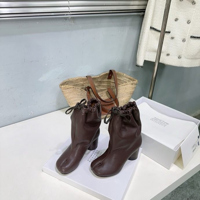 Шкіряні ботильйони Tabi Balloon 80 фото 9