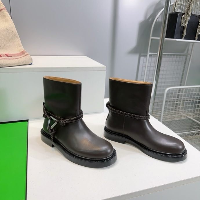 Кожаные ботинки сапоги фото 4