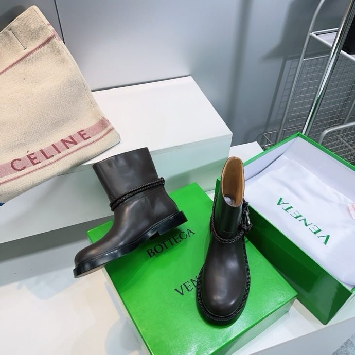 Кожаные ботинки сапоги фото 8