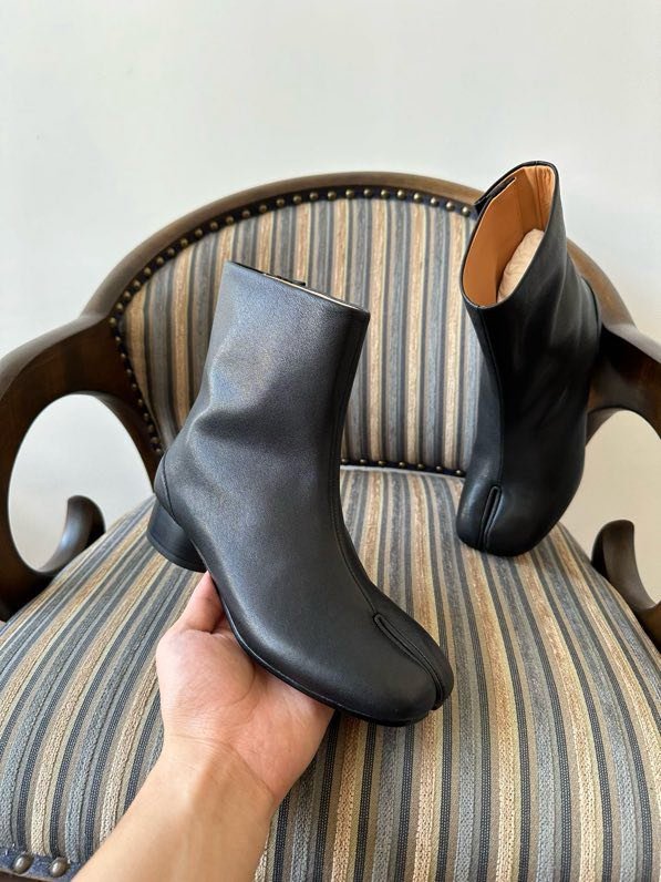 Шкіряні черевики Tabi з роздвоєним носком фото 7