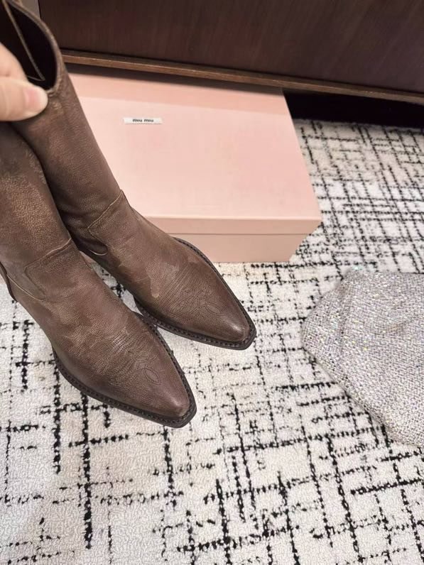 Кожаные ботинки женские фото 2