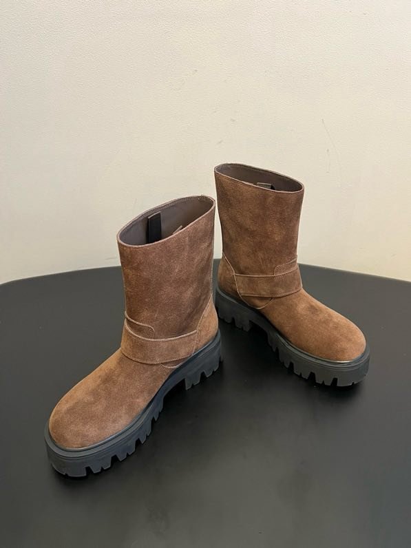 Кожаные ботинки женские фото 4