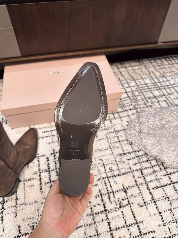 Кожаные ботинки женские фото 5