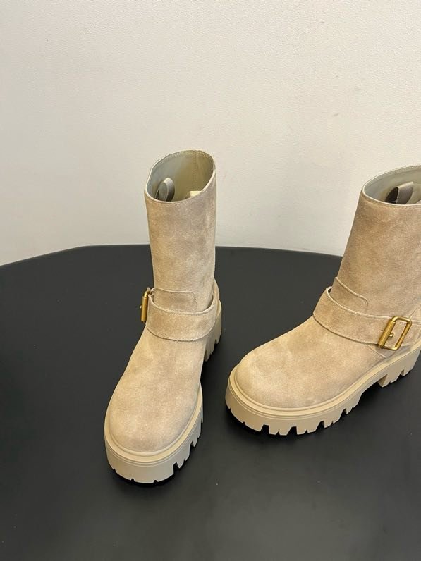 Кожаные ботинки женские фото 5