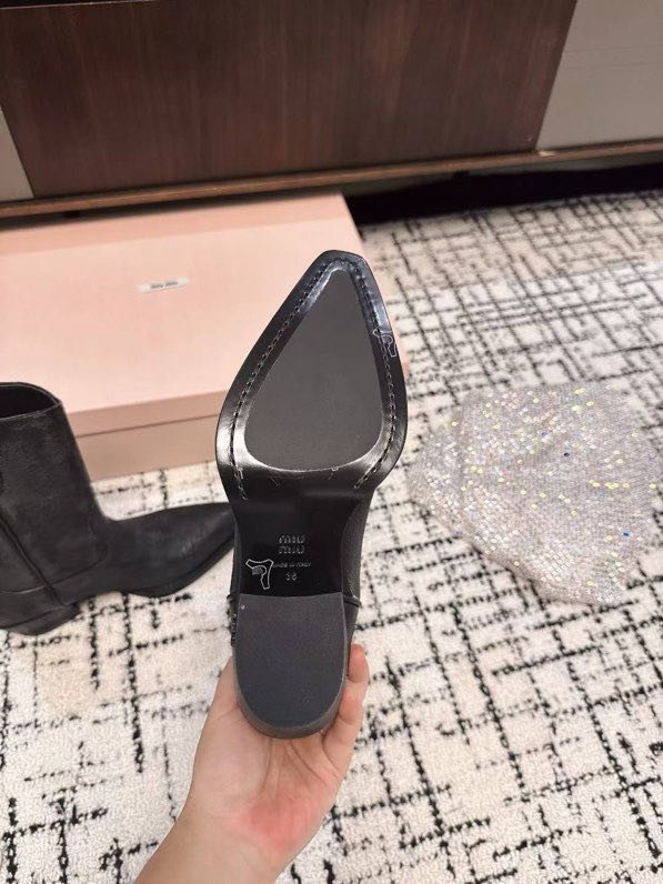 Кожаные ботинки женские фото 7