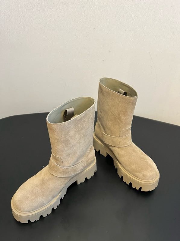 Кожаные ботинки женские фото 8