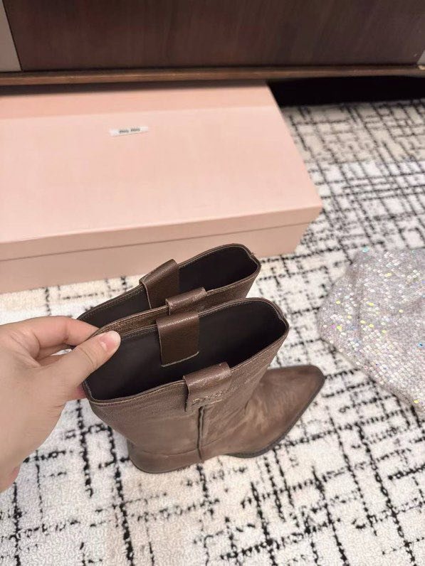 Кожаные ботинки женские фото 9