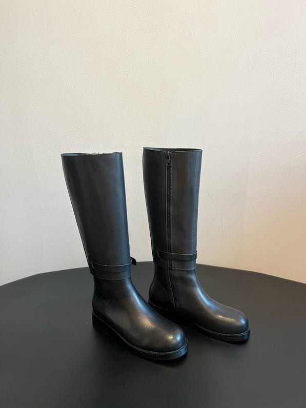 Кожаные сапоги со съемным верхом фото 4