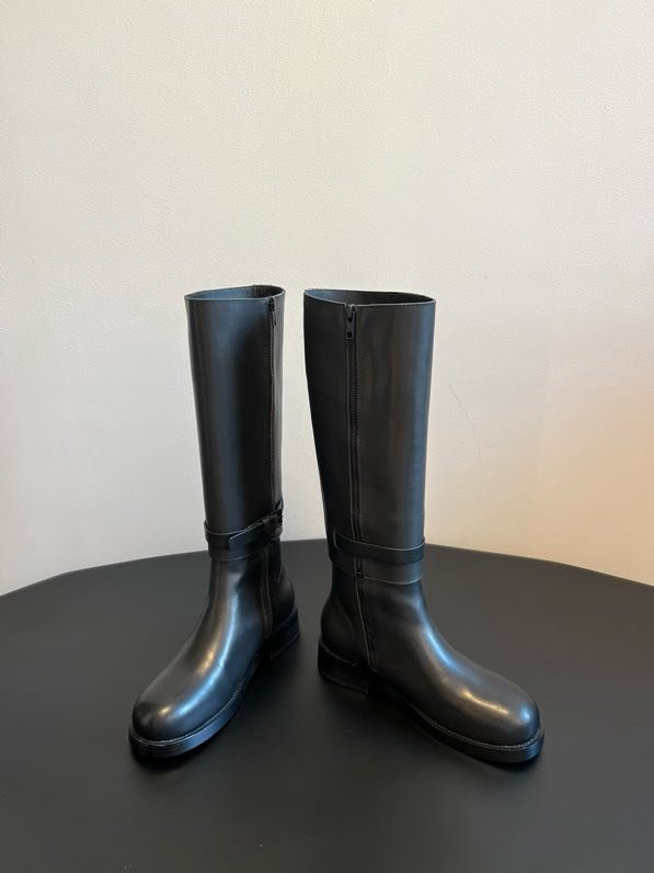 Кожаные сапоги со съемным верхом фото 5