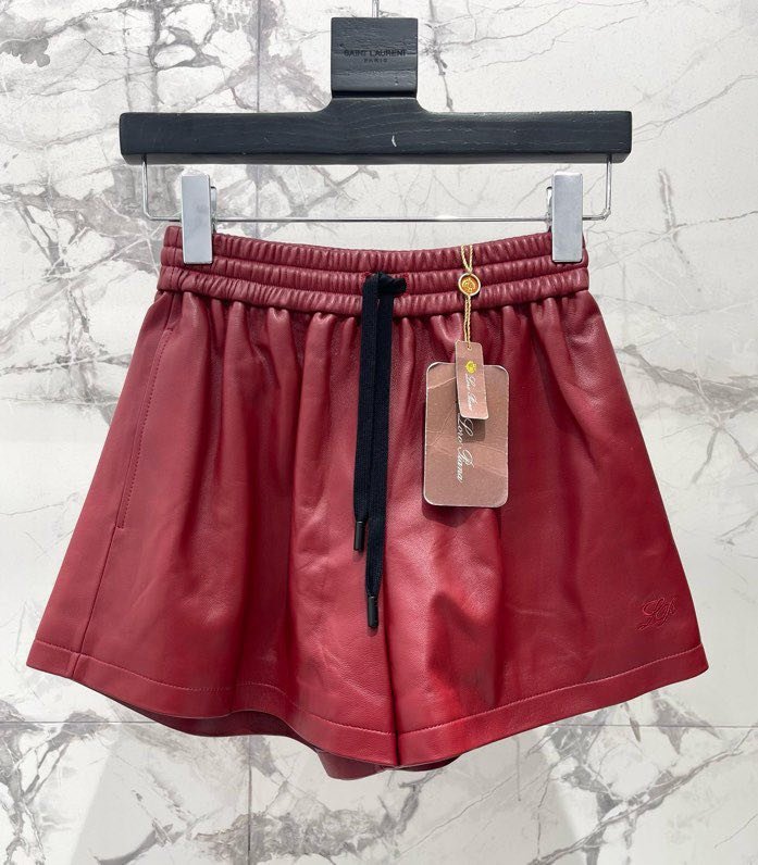 Leather shorts women's фото 4