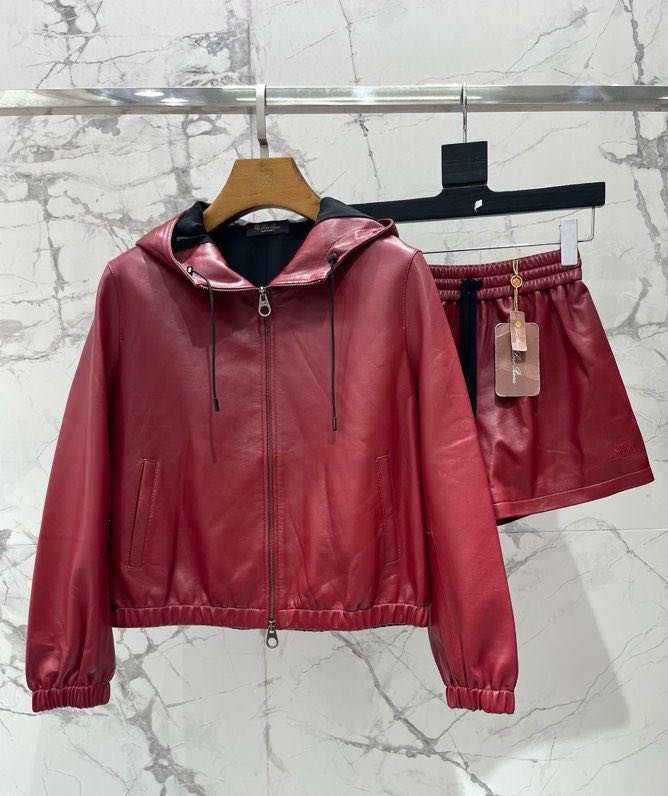 Leather shorts women's фото 9