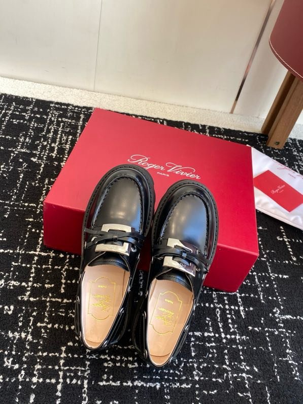 Leather shoes women's фото 3