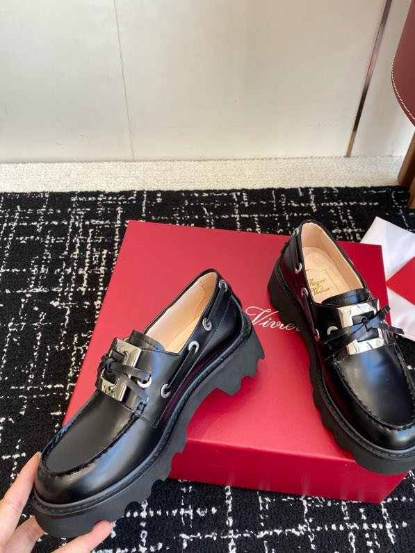 Leather shoes women's фото 5