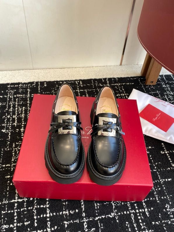 Leather shoes women's фото 7