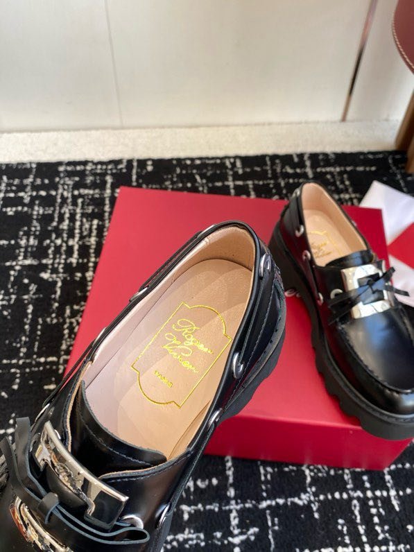 Leather shoes women's фото 8