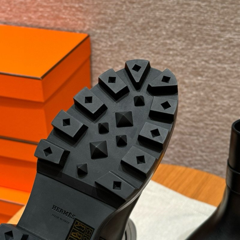 Leather women's boots Jaimy фото 9