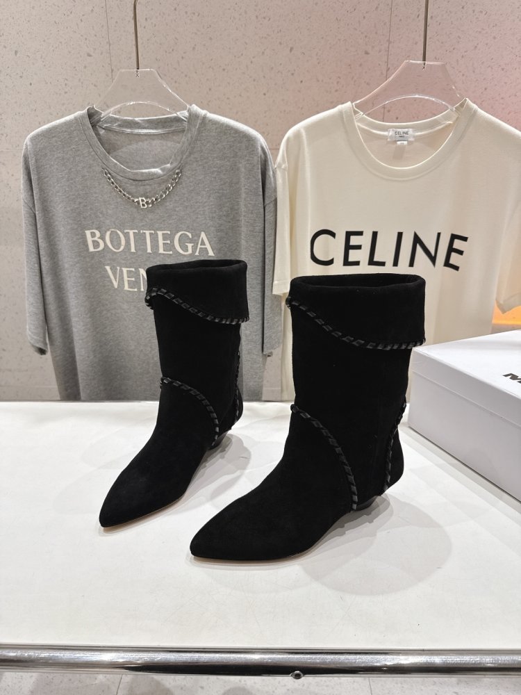 Кожаные женские ботинки фото 3