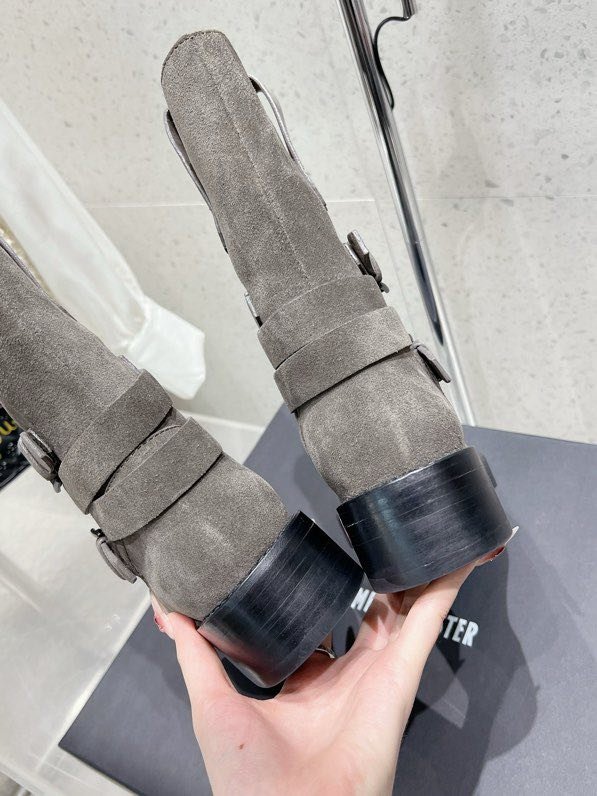 Кожаные женские ботинки фото 4