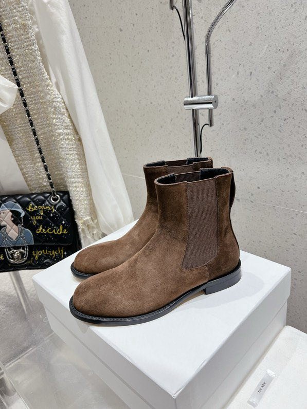 Кожаные женские ботинки фото 4