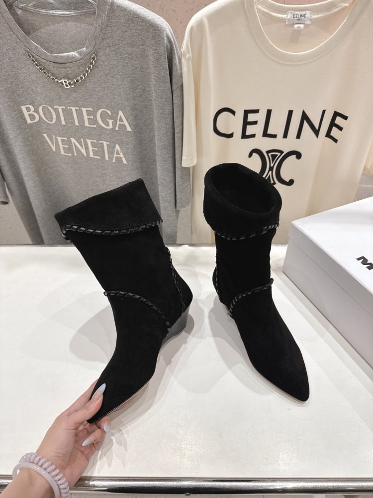 Кожаные женские ботинки фото 4