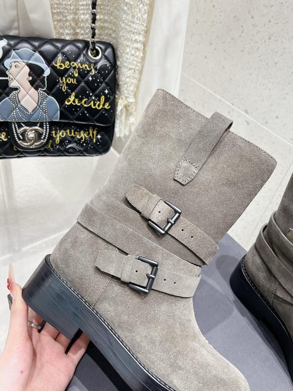 Кожаные женские ботинки фото 5