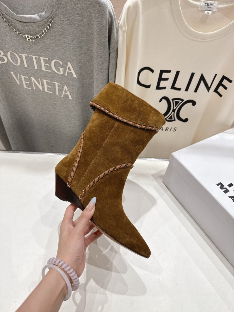 Кожаные женские ботинки фото 5