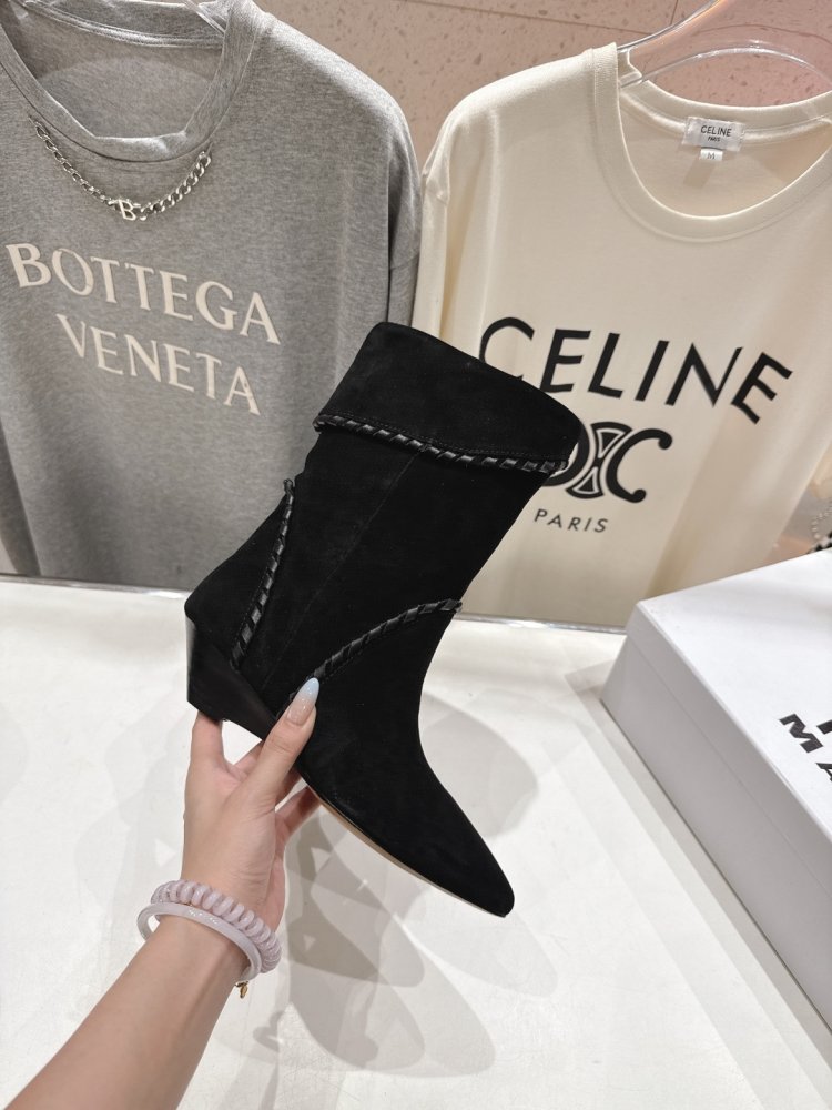 Кожаные женские ботинки фото 5