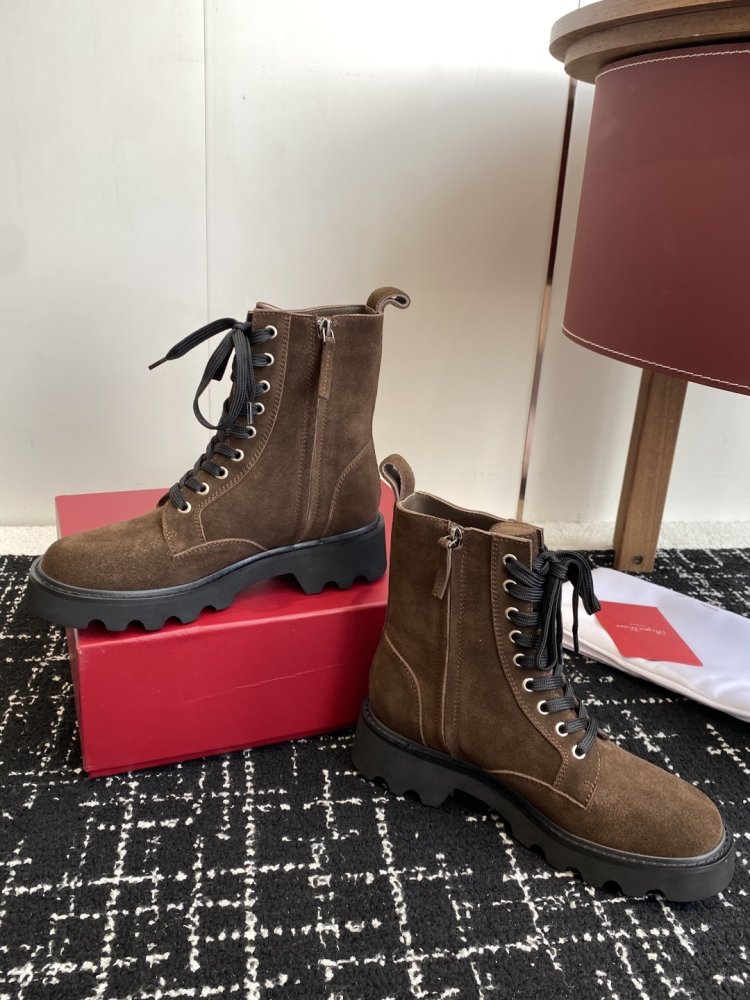 Кожаные женские ботинки фото 5