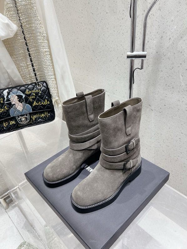 Кожаные женские ботинки фото 6