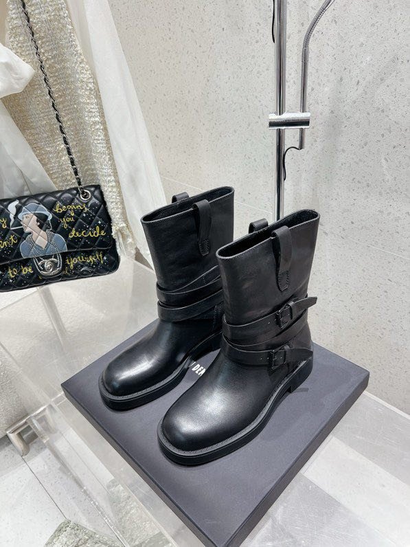 Кожаные женские ботинки фото 6