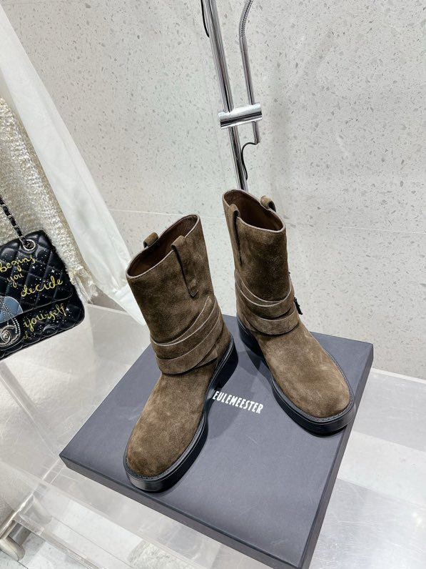 Шкіряні жіночі черевики фото 6