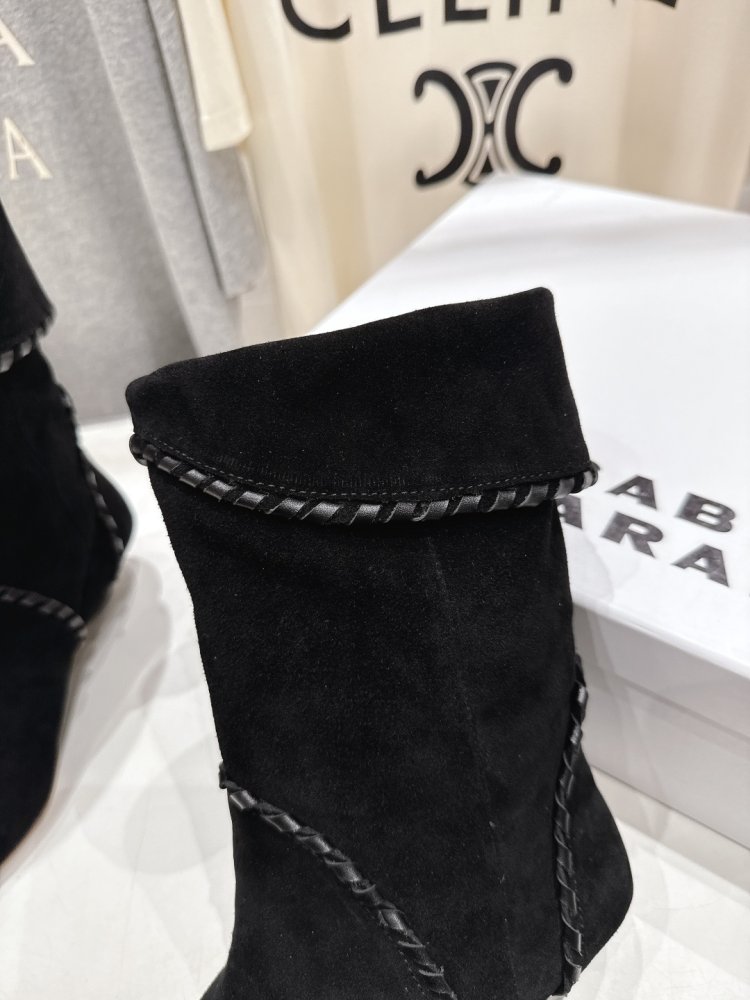 Кожаные женские ботинки фото 6