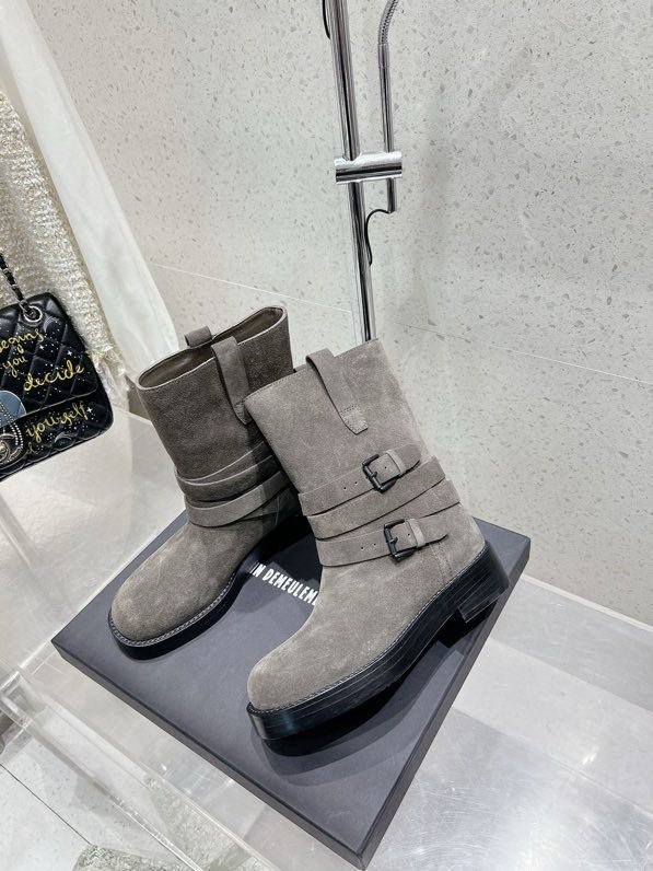 Кожаные женские ботинки фото 7