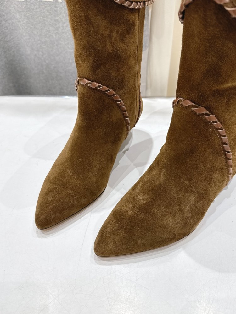 Кожаные женские ботинки фото 7