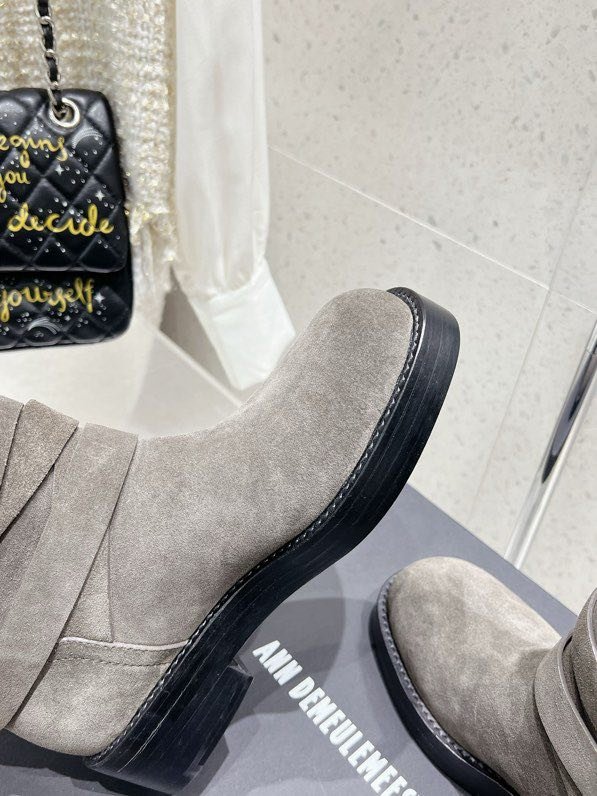 Кожаные женские ботинки фото 8