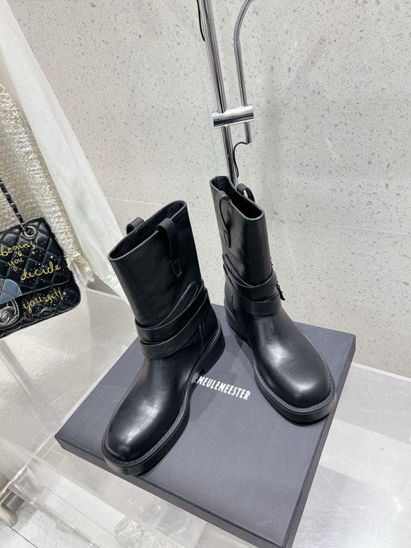 Кожаные женские ботинки фото 8