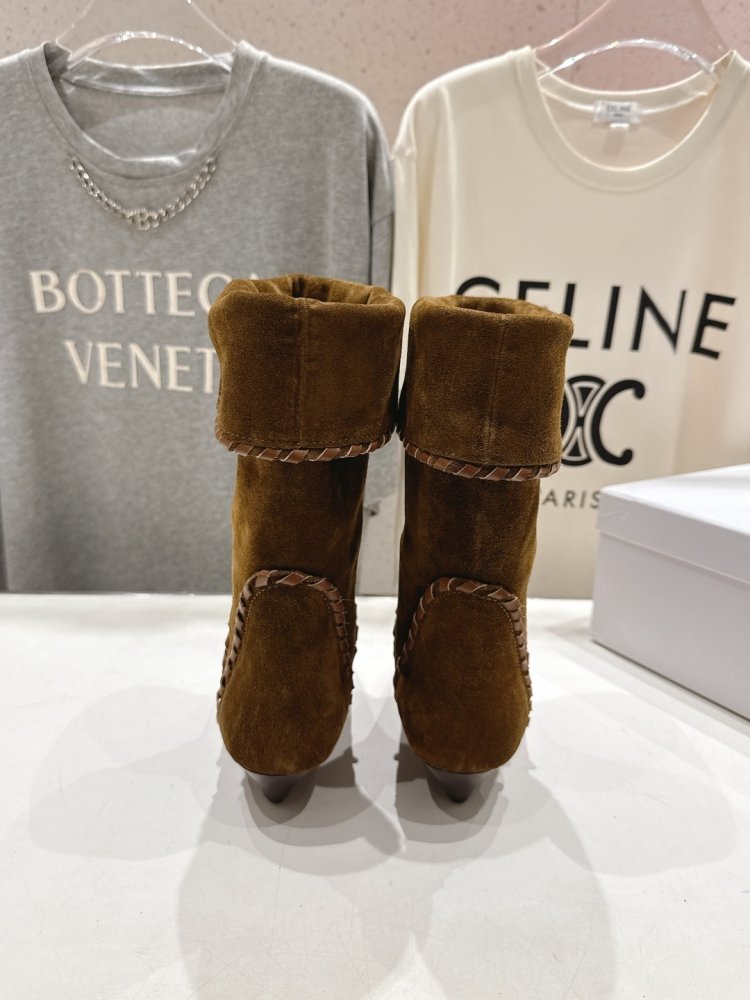 Кожаные женские ботинки фото 8