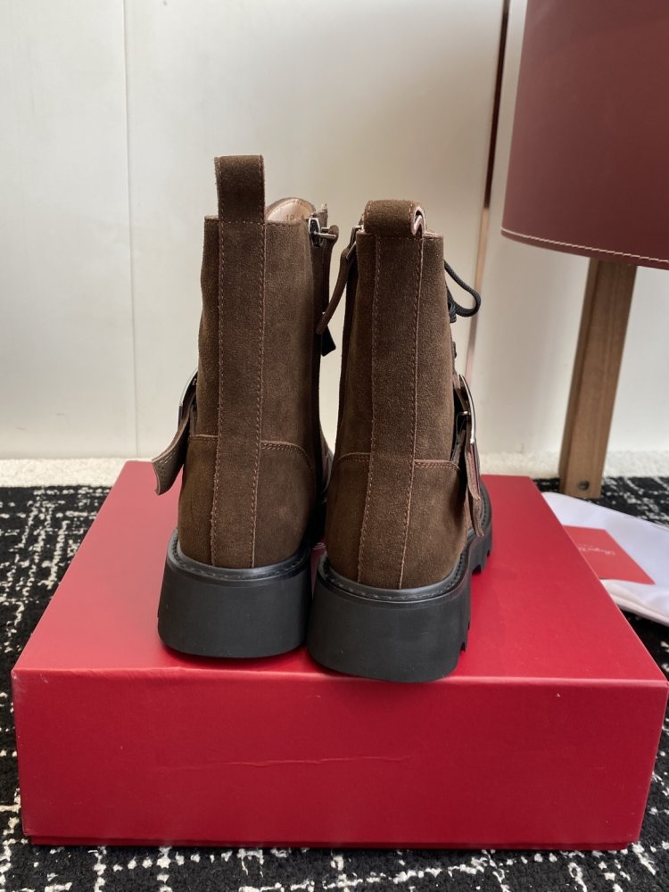 Кожаные женские ботинки фото 8