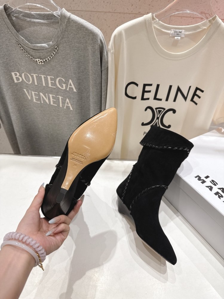 Кожаные женские ботинки фото 9