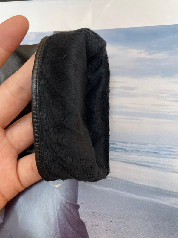 Кожаные женские перчатки фото 5