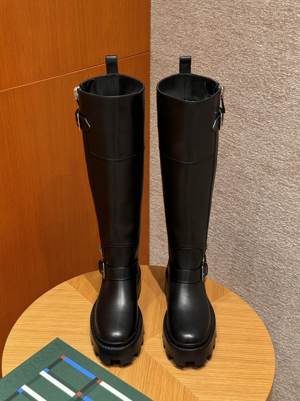 Шкіряні жіночі чоботи Jaime на блискавки фото 2