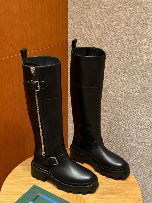 Шкіряні жіночі чоботи Jaime на блискавки фото 6