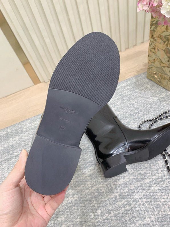 Шкіряні жіночі чоботи фото 3